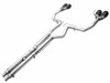 AWE Track Edition Exhaust for S650 Mustang GT Fastback - Quad Diamond Black Tips