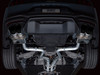 AWE SwitchPath™ Exhaust for S650 Mustang GT Fastback - Quad Diamond Black Tips