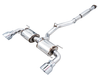AWE Touring Edition Exhaust for Subaru BRZ / Toyota GR86 / Toyota 86 - Chrome Silver Tips