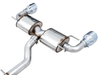 AWE Touring Edition Exhaust for Subaru BRZ / Toyota GR86 / Toyota 86 - Chrome Silver Tips