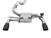 AWE SwitchPath™ Cat-back Exhaust (with Remote) for Ford Focus RS - Diamond Black Tips