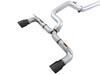 AWE Track Edition Cat-back Exhaust for Ford Focus RS - Diamond Black Tips