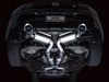 AWE Touring Edition Exhaust for Nissan Z - Chrome Silver Tips