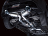 AWE Touring Edition Exhaust for Nissan Z - Chrome Silver Tips