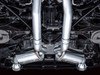 AWE Touring Edition Exhaust for Nissan Z - Chrome Silver Tips