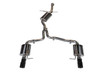 AWE Touring Edition Exhaust for B8 A5 2.0T - Dual Outlet, Diamond Black Tips