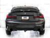 AWE Track Edition Axleback Exhaust for BMW G2X 330i/430i - Diamond Black