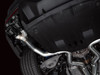 AWE Track Edition Exhaust for S650 Mustang Dark Horse - Quad Diamond Black Tips
