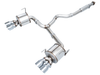 AWE Touring Edition Exhaust for VB Subaru WRX - Chrome Silver Tips