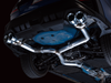 AWE Track Edition Exhaust for VB Subaru WRX - Chrome Silver