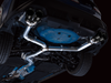 AWE Track Edition Exhaust for VB Subaru WRX - Diamond Black Tips