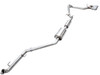 AWE 0FG Exhaust for 4th Gen Toyota Tacoma - Dual Chrome Silver Tips