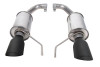 Roush 2024-2026 Mustang GT & EcoBoost Dual Tip Axle Back Exhaust - Black Tip
