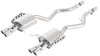 Borla Single 2.75" Into Muffler, Dual 2" Out Axle-Back Exhaust E92/ E93 M3 Coupe/ Conv 2008-2013 Axle-Back Exhaust Atak