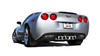 Borla Single 2.5" Into Muffler, Dual 2" Out" Axle-Back Exhaust C6 Corvette 2009-2013 Axle-Back Exhaust S-Type Ii