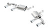 Borla 2.25" Into Muffler 2.5" And 2.75" Out Axle-Back Exhaust Camaro Ss W/ Dual Mode Exh. (Npp) 2016-2023 Axle-Back Exhaust Atak