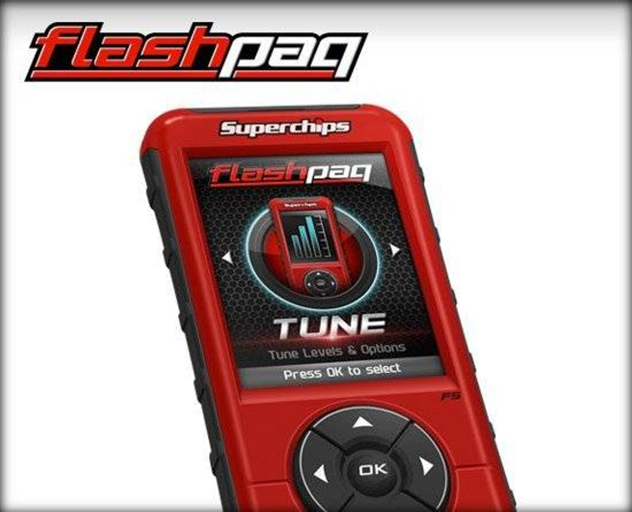 Superchips Flashpaq F5 Pro Plus Custom Tuning Handheld Vessel Loaded With  Tunes