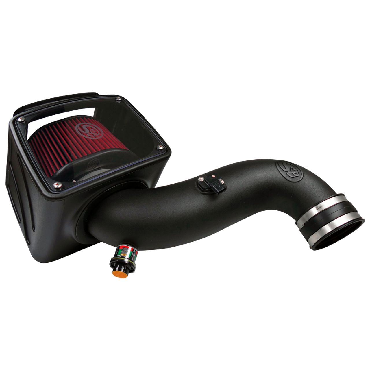 Oiled Cleanable, 8-ply Cotton Filter S&B Filters 75-5021 Cold Air Intake for 2007-2008 Silverado/Sierra 1500 4.8/5.3/6.0L