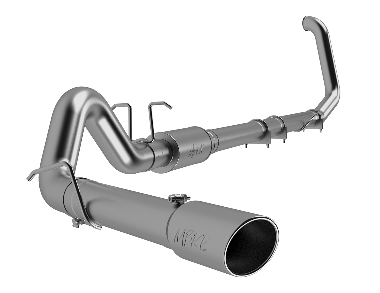 MBRP 3in Axle-Back Dual Rear Exit T304 Exhaust w/ CF Tips | Ford F150 (21+) (S52663CF) main image 0