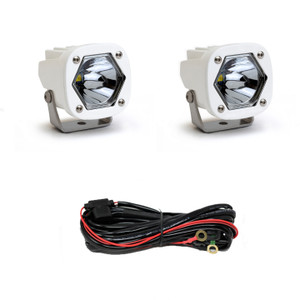Baja Designs Led Light Pods S1 White Pair 387801wt