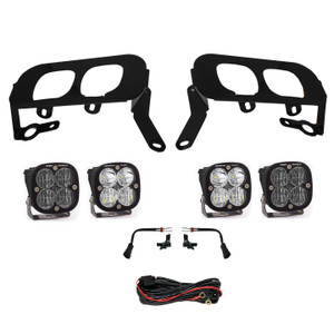 Baja Designs Fog Pocket Kit White Silverado 1500 2014-2015 Fpk, SAE w/ C & Sport D/C 447530