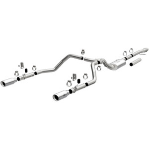 Street Series Cat-Back Performance Exhaust System Sierra/Silverado 1500 4.3L/5.3L 2019-2021