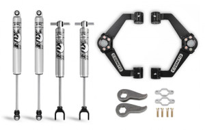 Cognito 3" Performance Leveling Kit w/ Fox PS 2.0 IFP Shocks for 2011-2019 GMC/Chevy Sierra/Silverado 2500/3500 2WD/4WD