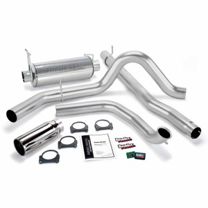 Banks Power Git-Kit Bundle Power System W/Single Exit Exhaust Chrome Tip 00-03 Ford 7.3L Excursion