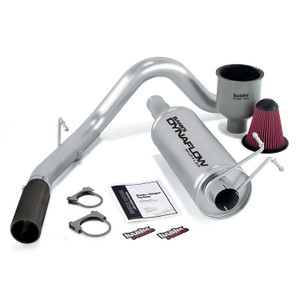 Banks Power Stinger Bundle Power System W/Single Exit Exhaust Black Tip 99-04 Ford 6.8L Excursion