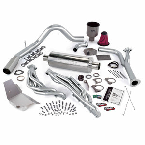 Banks Motorhome PowerPack Bundle Complete Power System w/Single Exit Exhaust Chrome Tip 99-04 Ford 6.8 Truck EGR Late Catalytic Converter