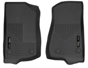 Husky Floor Liners 18 Jeep Wrangler Front Floor Liners Black