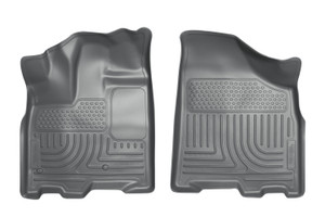 Husky Floor Liners Front 11-15 Toyota Sienna 7/8 Pass Models WeatherBeater-Grey