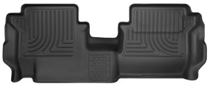 Husky Liners 2nd Seat Floor Liner 14-15 Ford Transit Connect-Black WeatherBeater