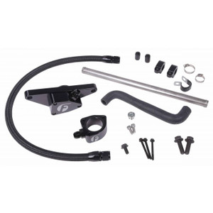 Fleece Performance Cummins Coolant Bypass Kit 2003-2005 Auto Trans with Stainless Steel Braided Line