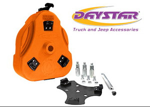 Daystar 2007-14 FJ Cruiser Cam Can Trail Box Orange w/ Toyota Tire Mount