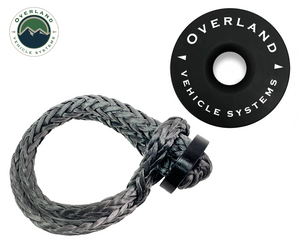 Overland 5/8" Soft Shackle w/ Collar and 6.25" Recovery Ring Combo