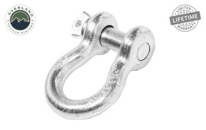 Overland Recovery Shackle 3/4" 4.75 Ton - Zinc