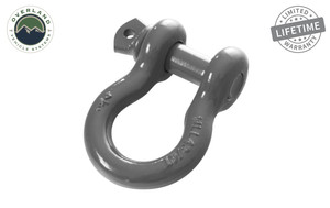 Overland Recovery Shackle 3/4" 4.75 Ton - Gray