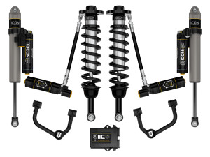 ICON 2021-2023 Ford F150 4WD 2.75-3.5" Stage 5 Suspension System w/ Tubular Upper Control Arms