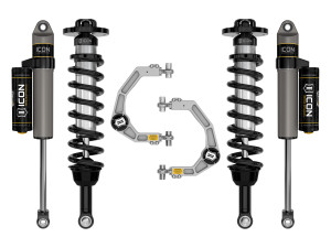 ICON 2021-2023 Ford F150 Tremor 4WD 2.5-3" Stage 2 Suspension System w/ Billet Upper Control Arms