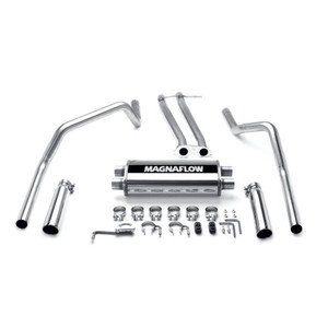 Magnaflow Stainless Cat-Back 2.5" Tubing, 3.5" Tip /Exhaust Systems/Dual Exhaust Kit Split Rear Exit Mfl-15750