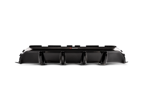 Akrapovic 18+ BMW M5 (F90) Rear Carbon Fiber Diffuser - High Gloss w/ Red/White Akrapovic Logo