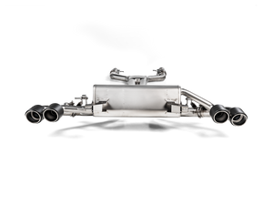 Akrapovic 17-19 Alfa Romeo Giulia Quadrifoglio Evolution Line Cat Back (Titanium)