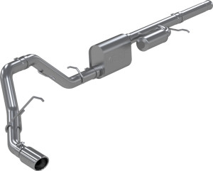MBRP 3" Cat-Back, Single Side Exit, 2021-2024 Chevrolet/ GMC Tahoe/ Yukon, Suburban/ Yukon XL 5.3L, Aluminized Steel