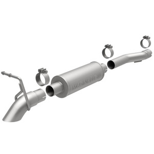 Magnaflow Stainless Cat-Back Off Road Pro Series, Turn Down In Front Of Rear Tire Mfl-17119