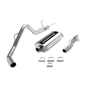 Magnaflow Stainless Cat-Back 3" Tubing, Side Exit 4" Tip Single Rear Side Exit
