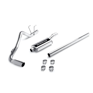 Magnaflow Stainless Cat-Back Independent Front Suspension (Ifs), 3" System, 4" Polished Tip Single Rear Side Exit