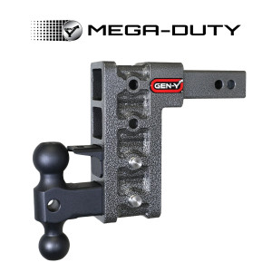 Gen-Y Mega Duty 2in Shank 20in Drop 1.5K TW 10K Hitch w/GH-031 Dual-Ball/GH-0100 Stabilizer Kit