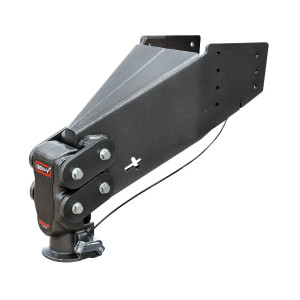 Gen-Y EXECUTIVE TORSION-FLEX SnapLatch Rhino Fifth Wheel Pin Box Replacement w/ Gooseneck 2 5/16″ Coupler 3.5K-6.5K pin weight range 30K Towing