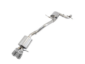 AWE Touring Edition Exhaust for MK6 GLI 2.0T - MK6 Jetta 1.8T - Polished Silver Tips